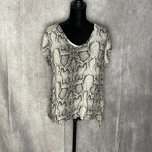 Cynthia Rowley Linen SHIRT~size XL